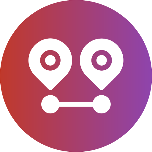 distancia icono gratis