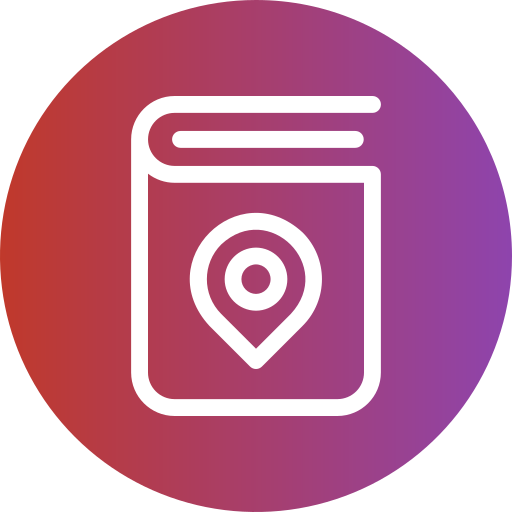 Map book Generic Flat Gradient icon