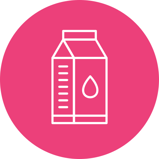 cartón de leche icono gratis