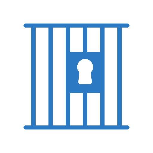 Jail Generic Blue icon