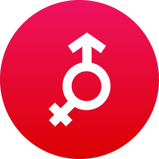 Male And Female Generic Flat Gradient Icon