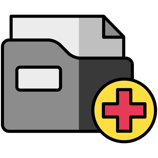 medizinischer ordner kostenlos Icon medizinischer ordner kostenlos Icon