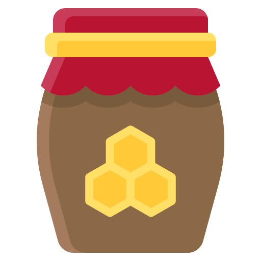 Honey jar - Free food and restaurant icons