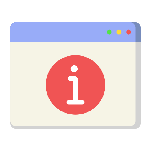 información icono gratis