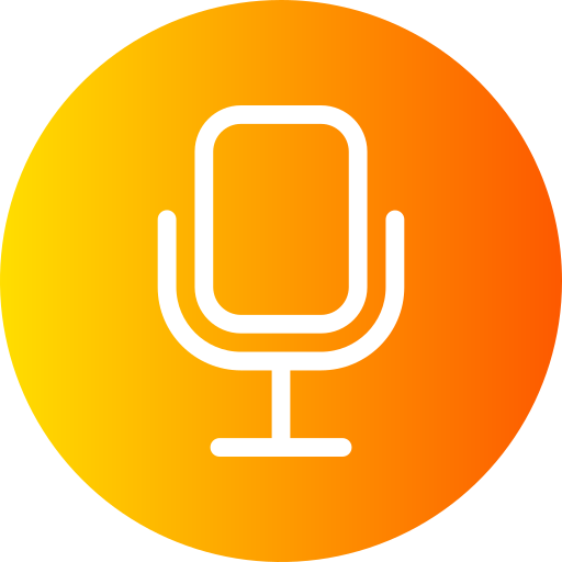 Microphone Generic Flat Gradient icon