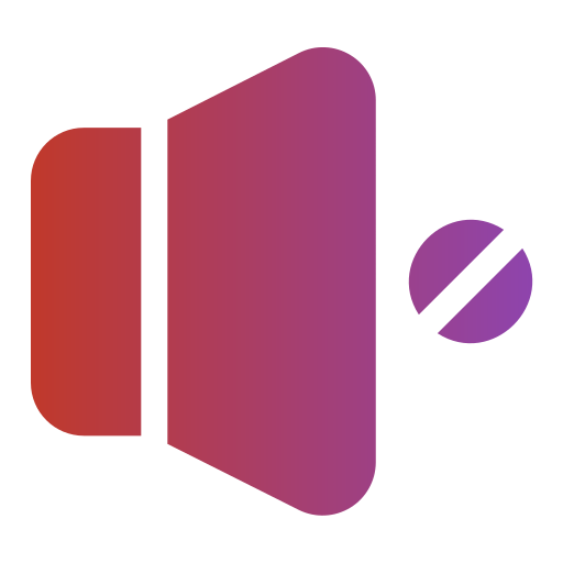 muet Icône gratuit muet Icône gratuit