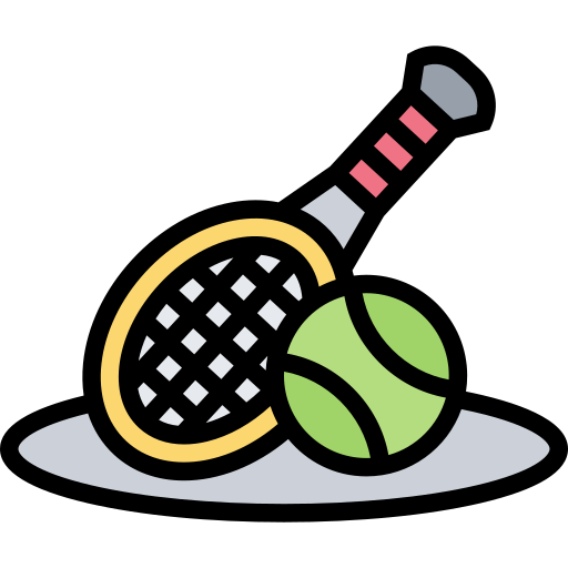 Tennis racket free icon