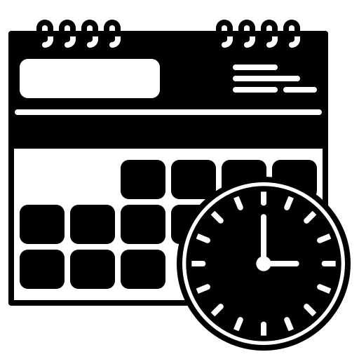Clock free icon Clock free icon