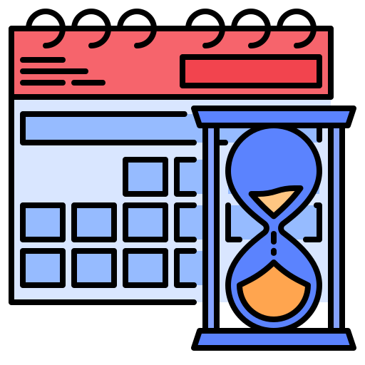 date limite Icône gratuit