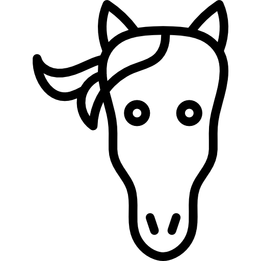 caballo icono gratis