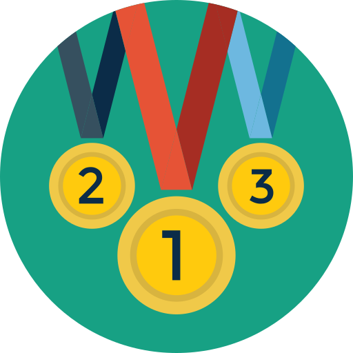 medallas icono gratis