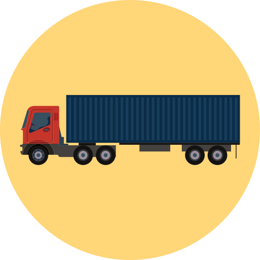 un camion Icône gratuit un camion Icône gratuit