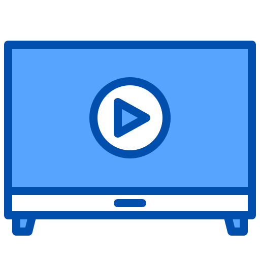 télévision Icône gratuit télévision Icône gratuit