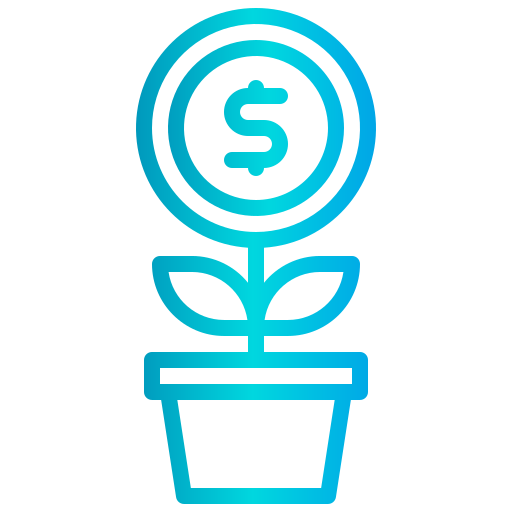 Growth xnimrodx Lineal Gradient icon