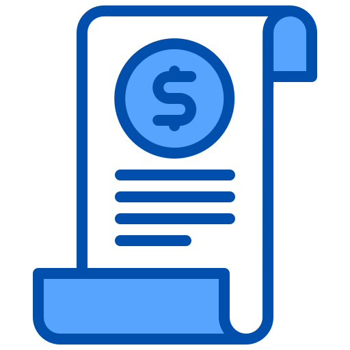 Invoice xnimrodx Blue icon