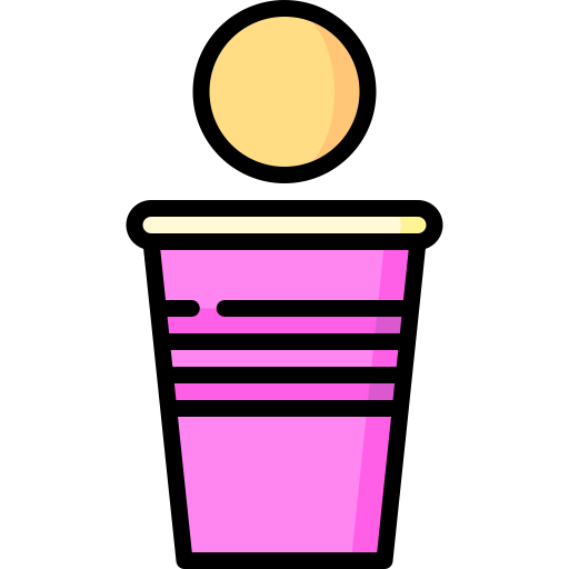 bière-pong Icône gratuit