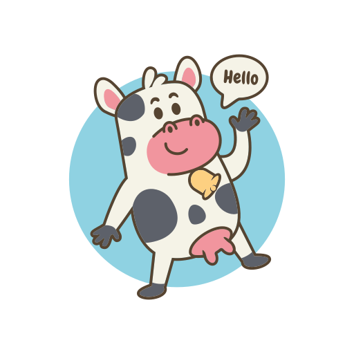 안녕하세요 무료 스티커
