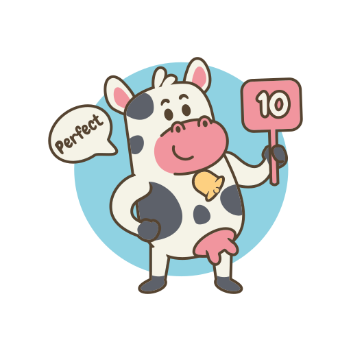 perfekt kostenlos Sticker
