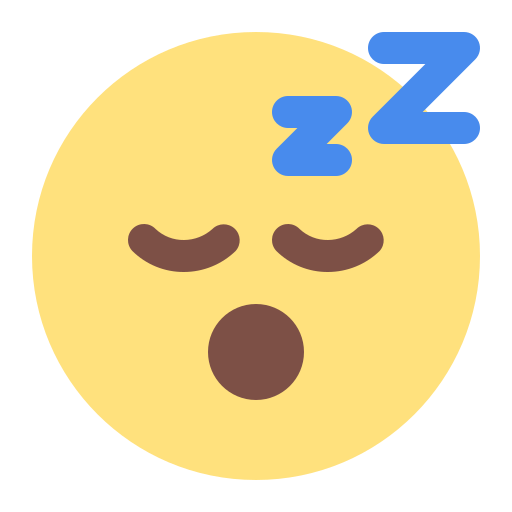 dormido icono gratis