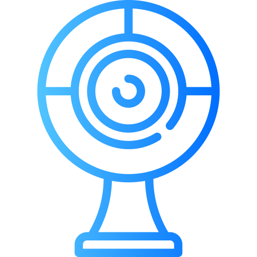 cámara web icono gratis