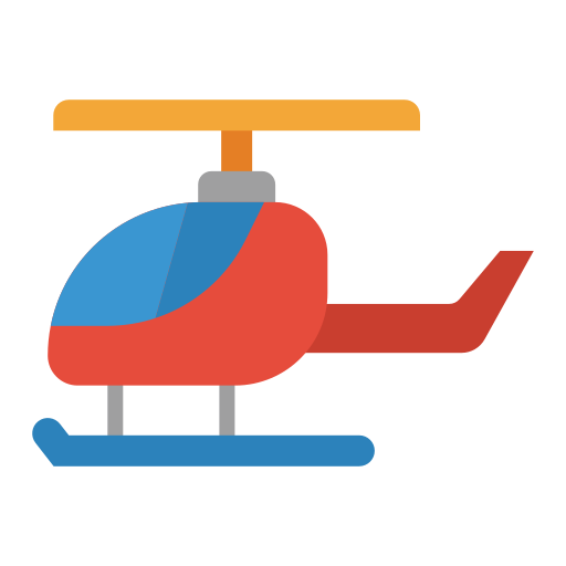 helicóptero icono gratis