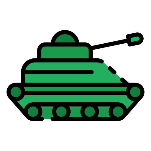 Army tank - Free transport icons