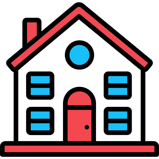 House Generic Outline Color icon