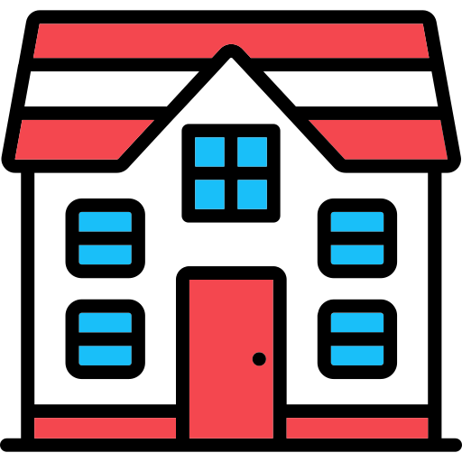 House Generic Outline Color icon