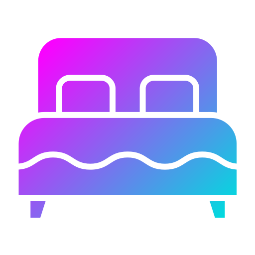 cama matrimonial icono gratis