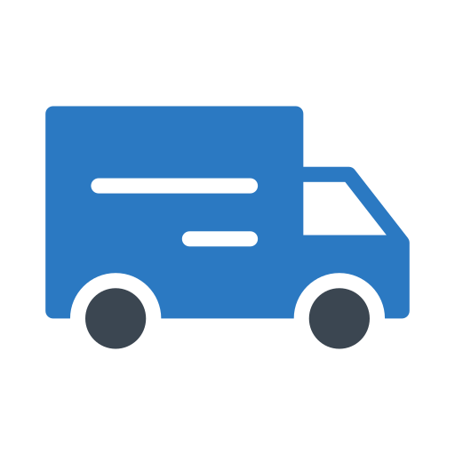 camión de reparto icono gratis