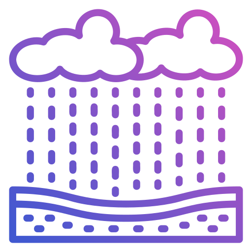 lluvia icono gratis