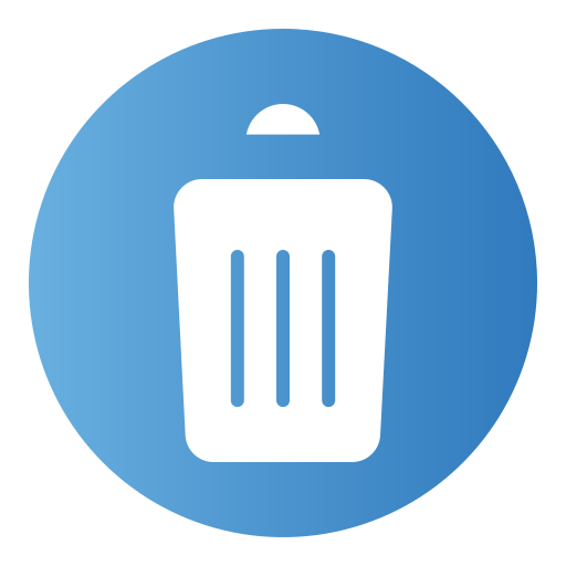 Trash Generic Flat Gradient icon