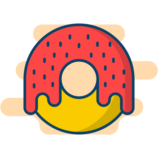 rosquilla icono gratis