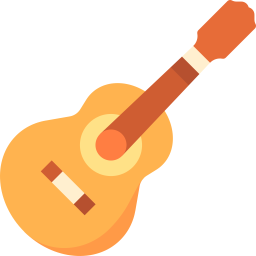 guitarra española icono gratis