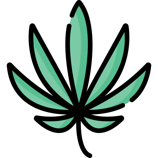 Cannabis Special Lineal Color Icon