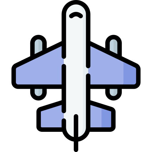 avión icono gratis