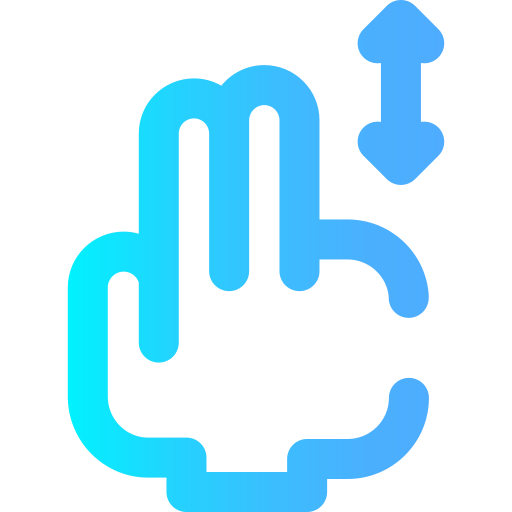 Scroll free icon