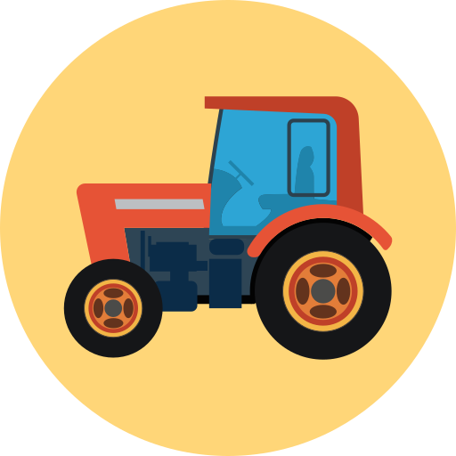 tractor icono gratis