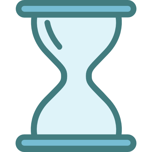 reloj de arena icono gratis