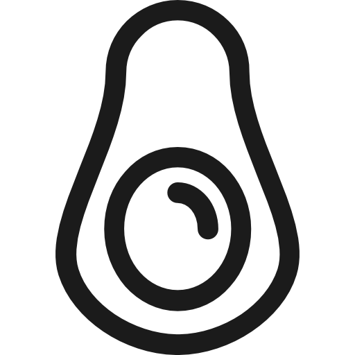Avocado free icon Avocado free icon