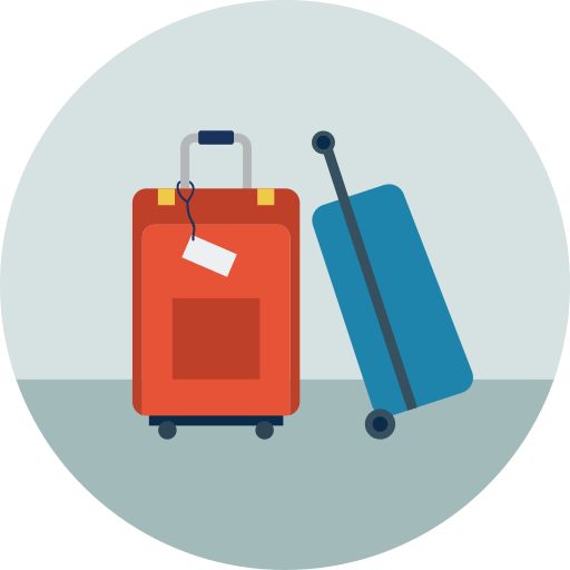 Suitcase free icon Suitcase free icon