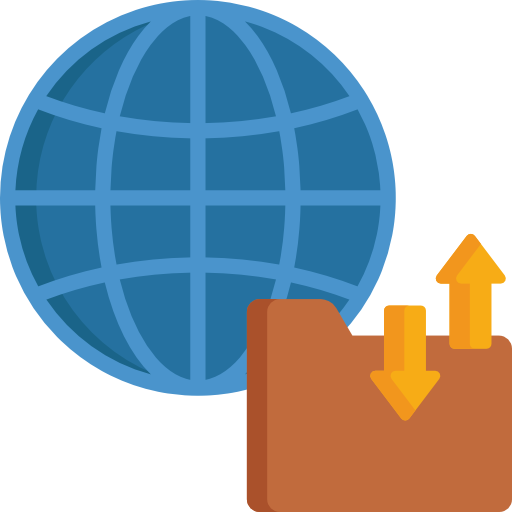 en todo el mundo icono gratis