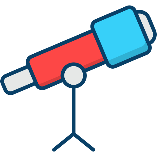 Telescope free icon Telescope free icon