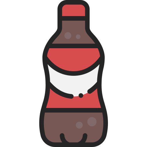 Cola Generic Outline Color icon