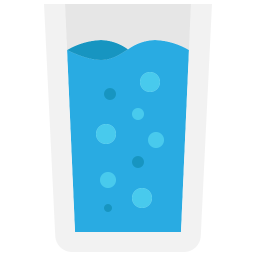 vaso de agua icono gratis