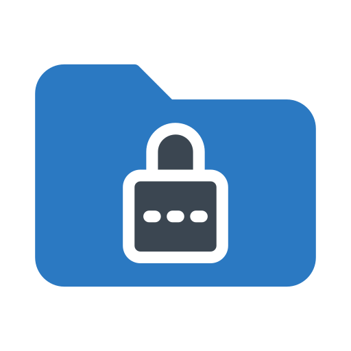 Secure Generic Blue icon