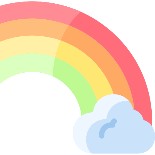 Rainbow Vitaliy Gorbachev Flat icon