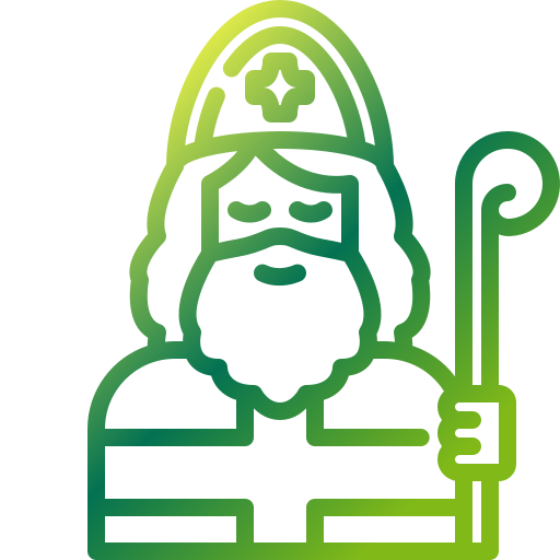 saint patrick Icône gratuit
