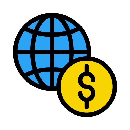 economia global icono gratis