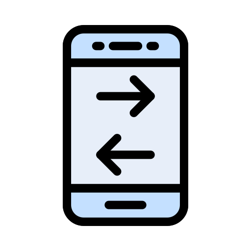 Mobile transfer free icon